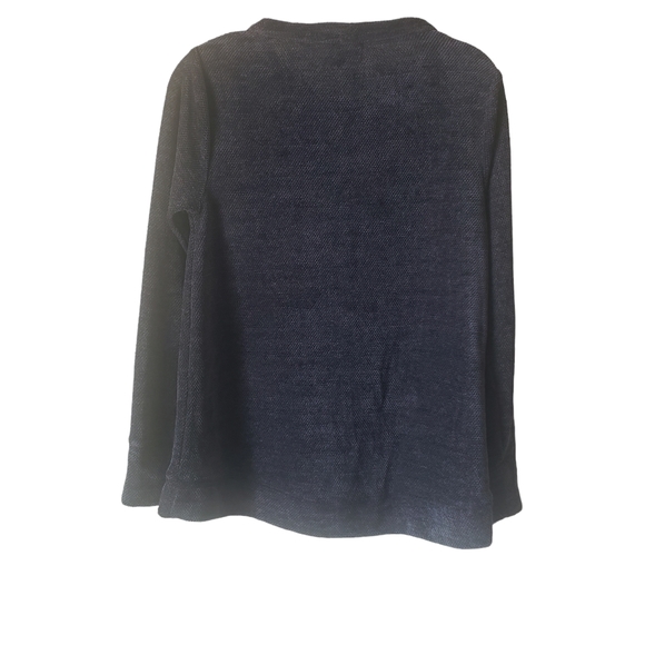 Knox Rose Long Sleeve Dark Blue Knitted Sweater XS - Picture 2 of 8